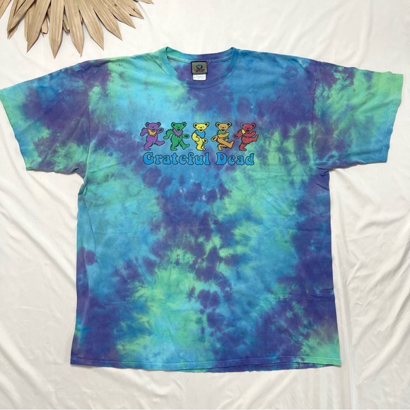 tie dye liquid blue